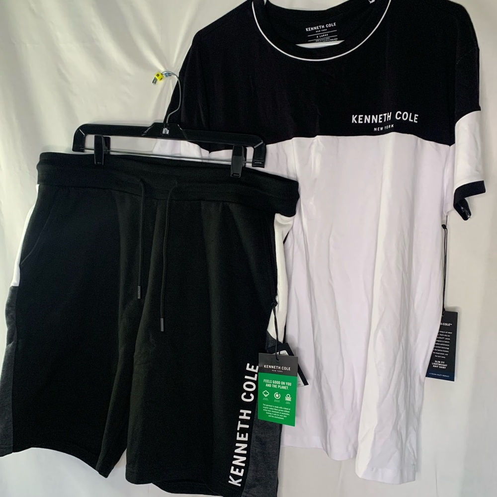 BRAND NEW! Kenneth Cole Shirt and Shorts